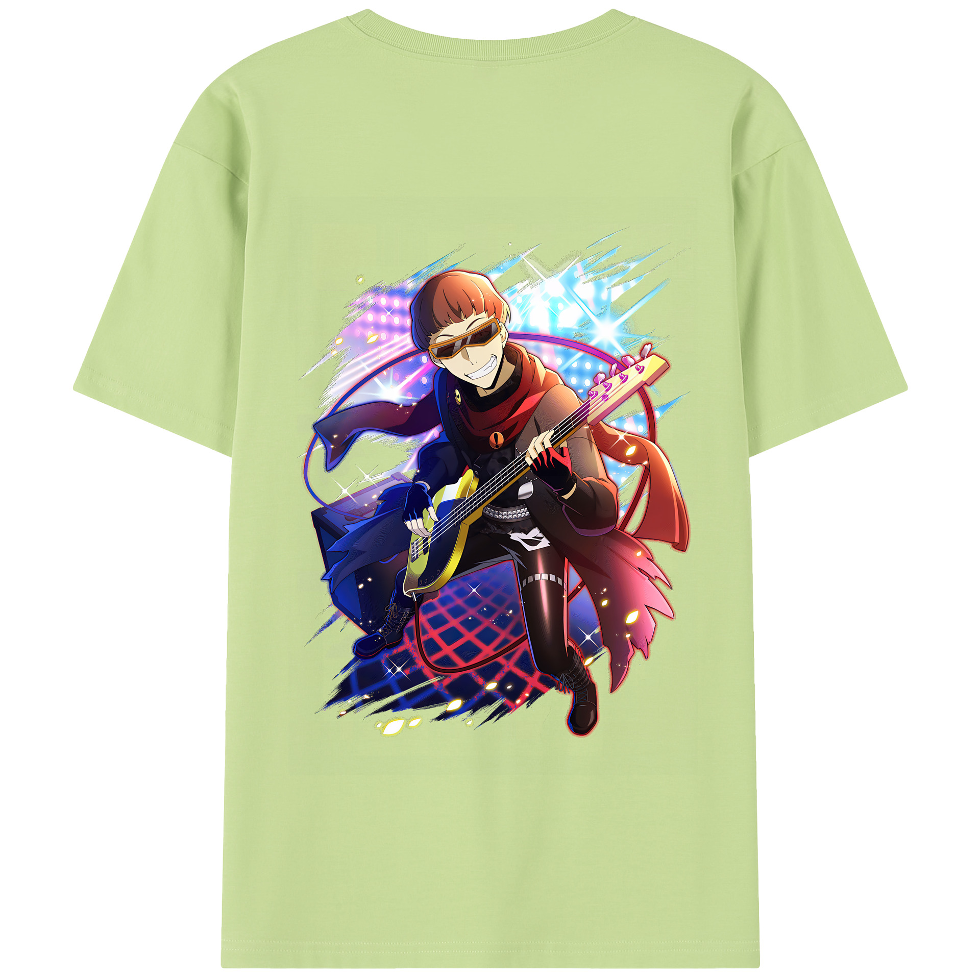 （画像用） 文豪ストレイドッグス Bungo Stray Dogs 綿100％半袖Tシャツ（背面プリント）
